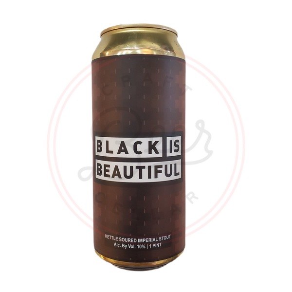 Black Is Beautiful - 16oz Can