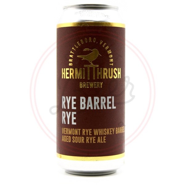 Rye Barrel Rye - 16oz Can