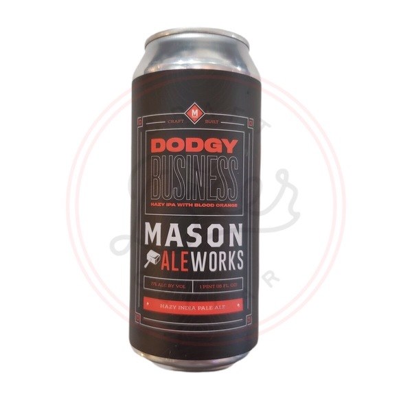 Dodgy Business - 16oz Can