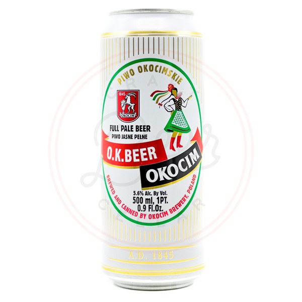 Okocim O. K. Beer - 500ml Can