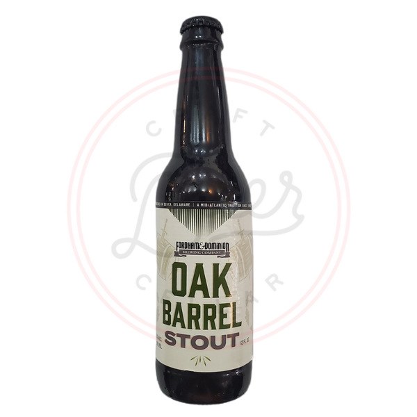 Oak Barrel Stout - 12oz