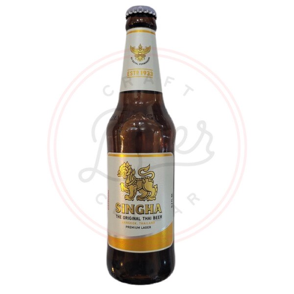 Singha Premium Lager - 330ml