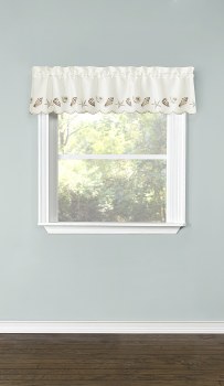 Seashells Valance - Natural