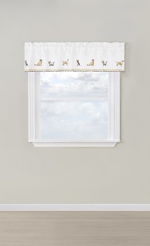 Dogs Valance - Natural