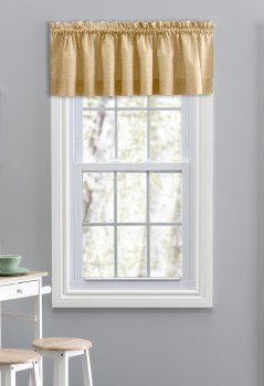 Lisa Solid Valance - Butter