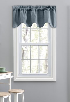 Lisa Solid Scallop Val. - Blue
