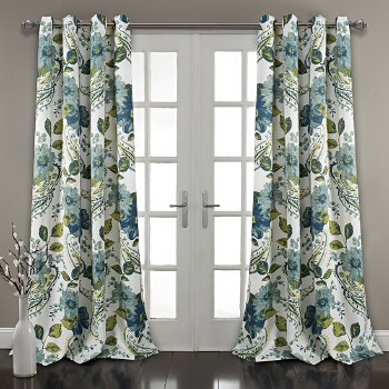 Floral Paisley 84 - Blue