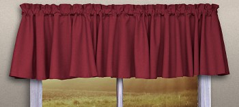 Glasgow Valance - Pomegranate