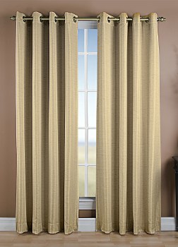 Grasscloth Grommet 84 - Linen