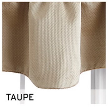 Kai Scallop Valance - Taupe