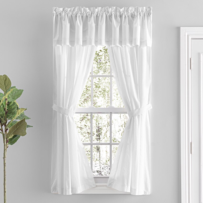 Simplicity 84 White Curtain Factory Outlet