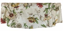 Country Cottage Crescent Valance - White Tea