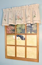Snapshots Valance Phlox Linen