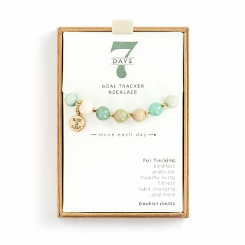 7 Days Necklace Turquoise &amp; Gold