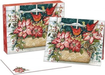 Boxed Christmas Cards - Merry &amp; Bright Greetings