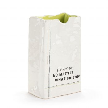 Live From Snack Time No Matter What Friend Vase