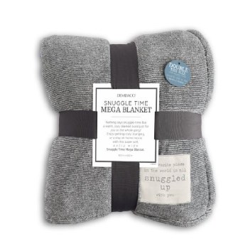 Snuggled With You Gray Mega Blanket