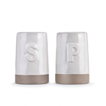 Salt &amp; Pepper Set Of 2 White