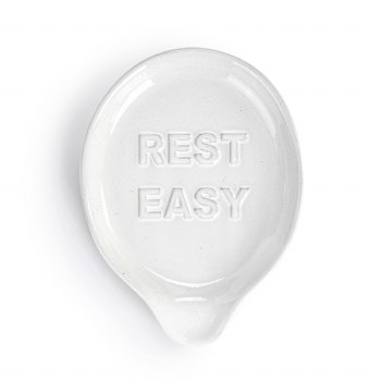 Rest Easy Spoon Rest White