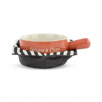 Soup Crock Micro Bowl Warm &amp; Cozy