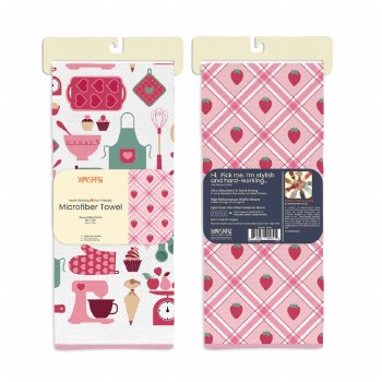 Microfiber Towel Baked With Love