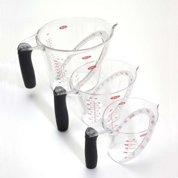 3 Piece Angled Measuring Cup Set