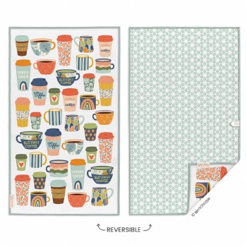 Microfiber Towel But Firsrt Coffee