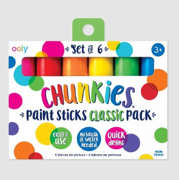 Chunkies Paint Sticks Classic Pack Set of 6