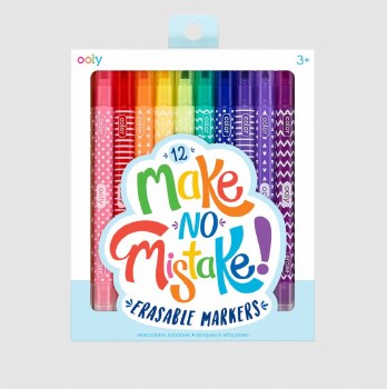 Make No Mistake! Erasable Markers Set of 12