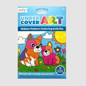 Undercover Art Hidden Pattern Coloring Activity - Dog Days