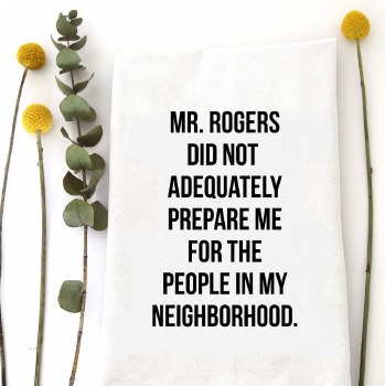 Tea Towel Mr. Rodgers