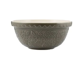 In the Forest Mixing Bowl 11.75" Gray