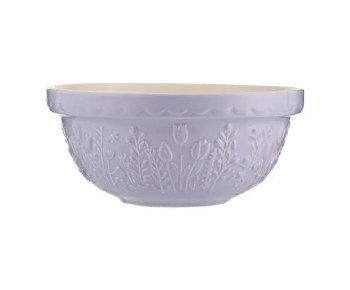 In The Meadow Mixing Bowl Lavender 9.75"