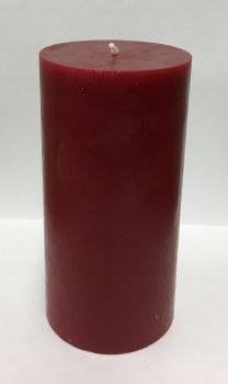 Pillar Candle 3&quot;x6&quot; Red