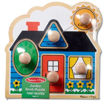 First Shapes Jumbo Knob Puzzle