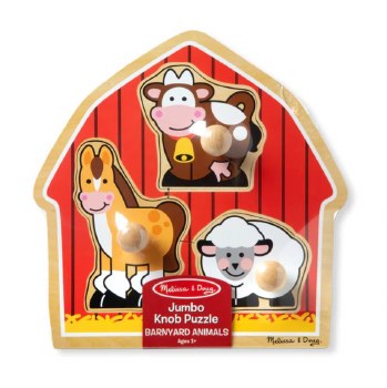 Barnyard Animals Jumbo Puzzle