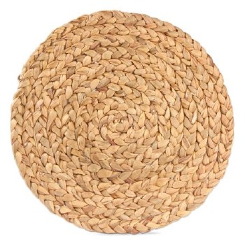 Placemat Braided Wtr Hycnth Rd