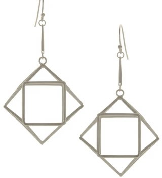 Earring 3d Cube