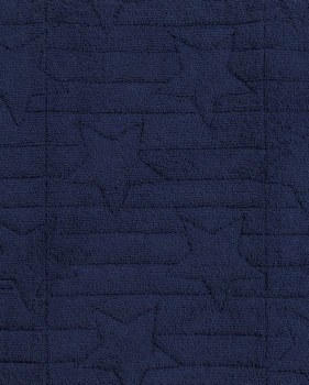 Drying Mat Quilted Navy Stars