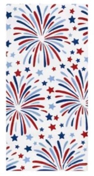 Kitchen Towel Fireworks Sky