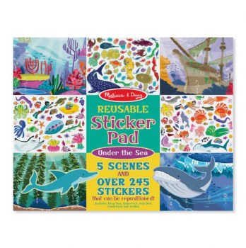 Reusable Sticker Pad Under the Sea