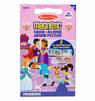 Take Along Magnetic Jigsaw Puzzles - Princesses