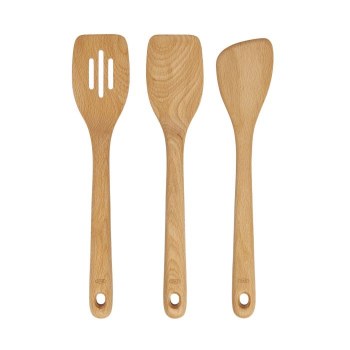 3pc Wooden Turner Set