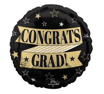 Foil Balloon 17" Congrats Grad