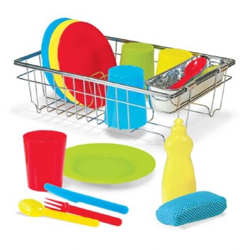 Let's Play House Wash &amp; Dry Dish Set