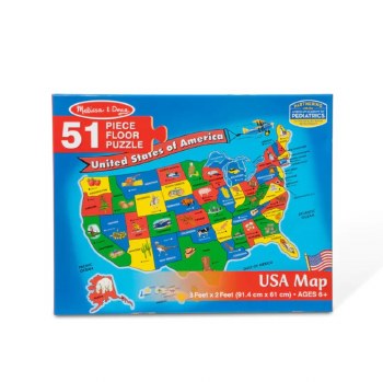 Floor Puzzle Usa Map
