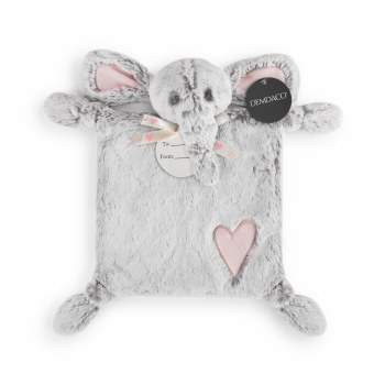 Luxurious Elephant Blankie Pink
