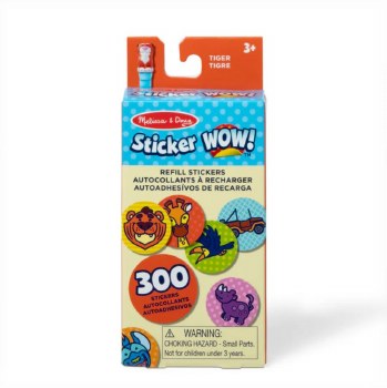 Sticker WOW Refill Tiger