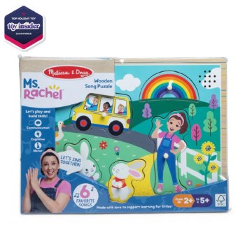 Ms. Rachel Wooden Song Puzzle 6 Pieces