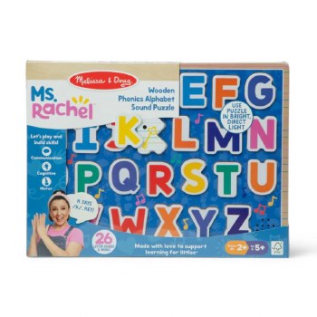 Ms. Rachel Wooden Phonics Alphabet Sound Puzzle